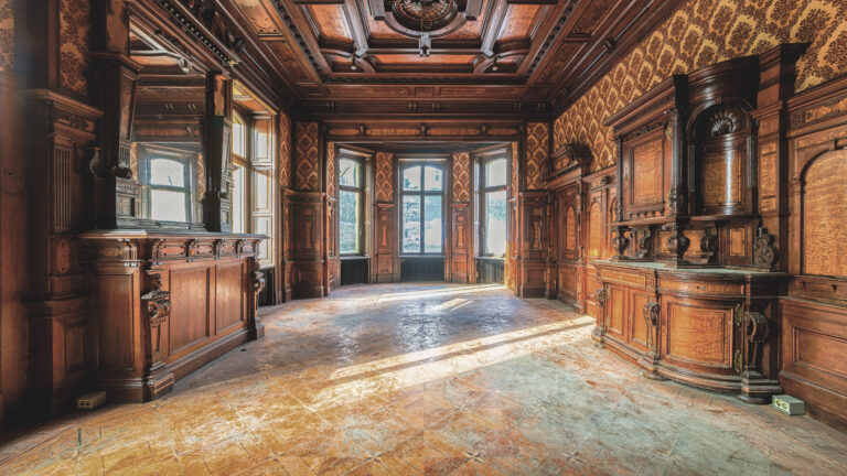 Villa Woodstock Salon mit Buffet