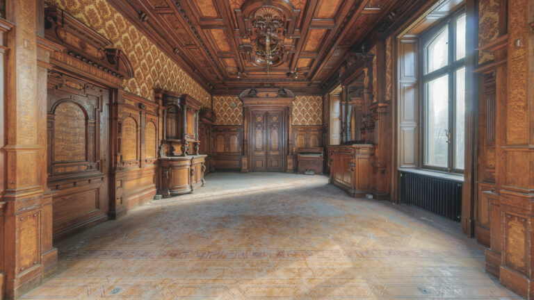 Villa Woodstock Salon mit Erker