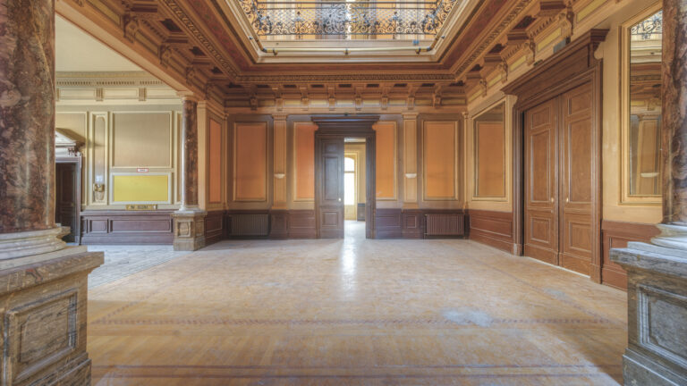 Villa Woodstock vertäfelter Saal