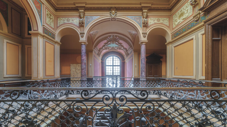 Villa Woodstock Galerie mit Bogenfenster