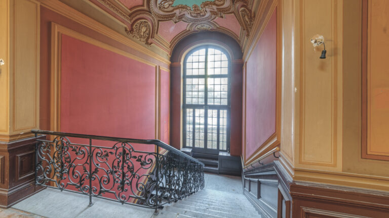 Villa Woodstock Treppenabsatz
