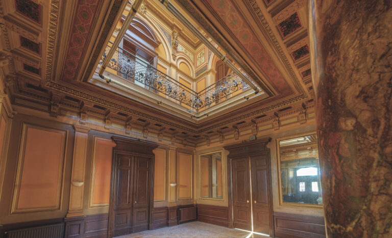 Villa Woodstock Halle mit Lichthof
