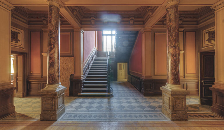 Villa Woodstock Treppenhalle