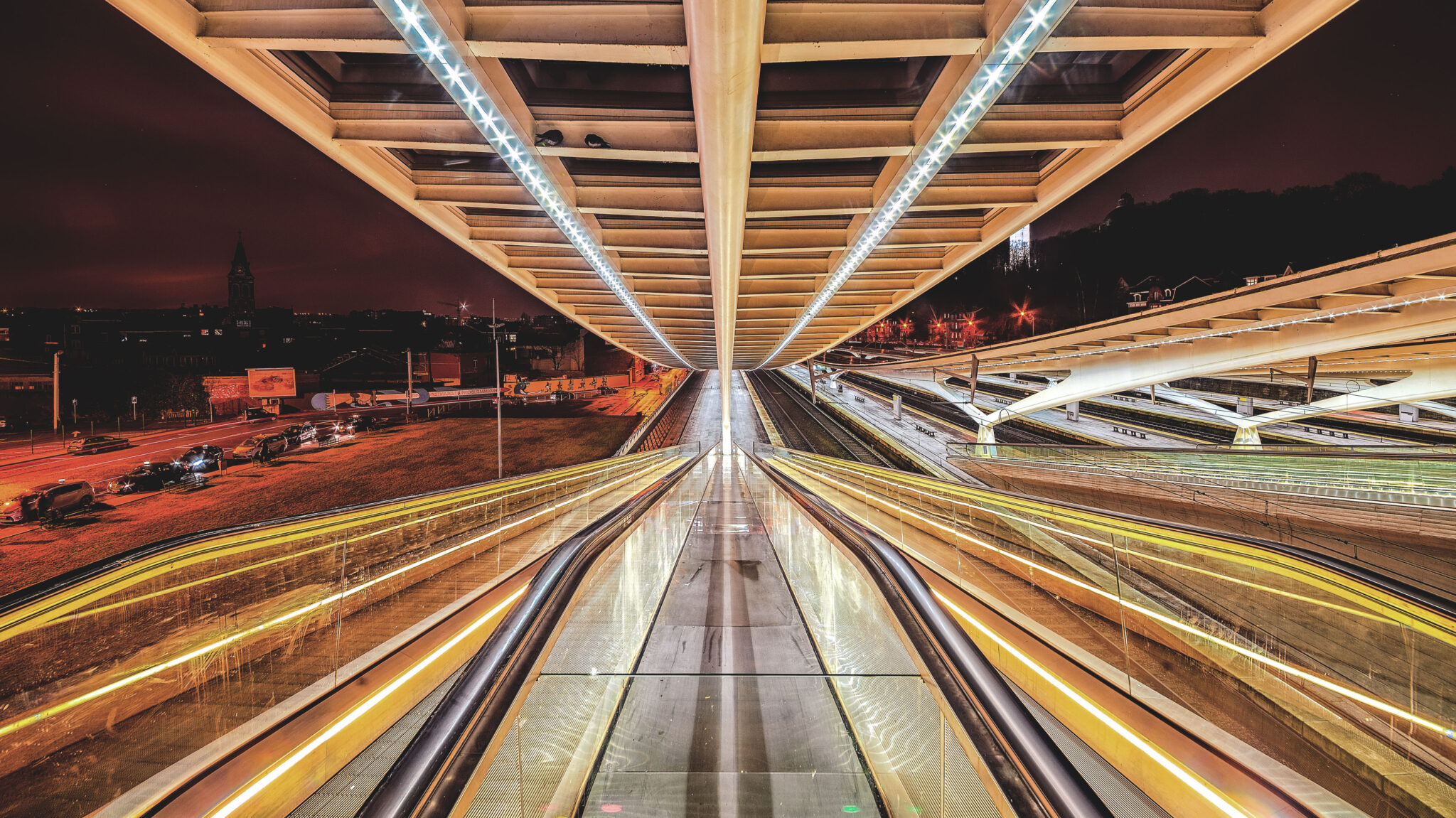 Lüttichs goldene Rolltreppen