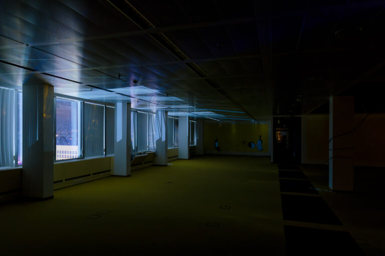 Ghost Tower leere Büroetage