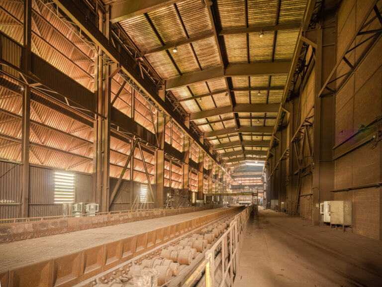 Stahlwerk HFB Lagerhalle
