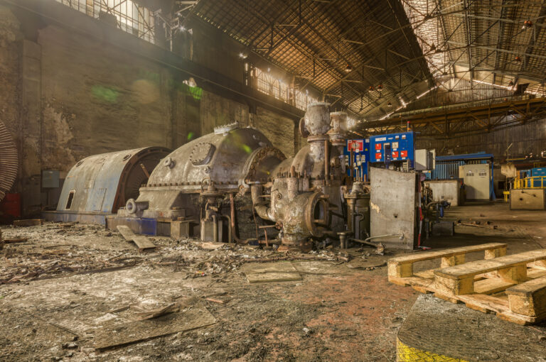 Stahlwerk HFB Turbine