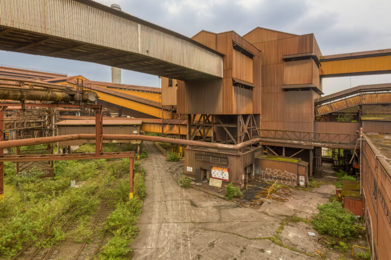 Stahlwerk HFB Bunkergebäude
