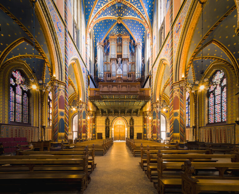 Marienbasilika Kevelaer Blick zur Orgel