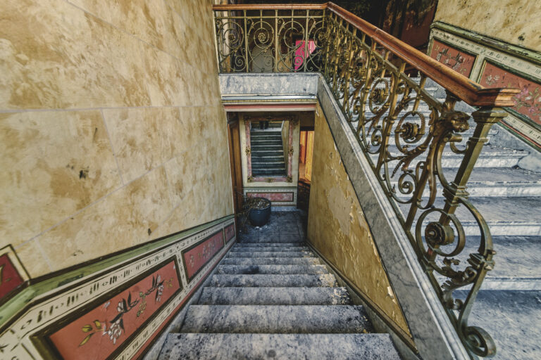 Maison des Plantes, Prunktreppe