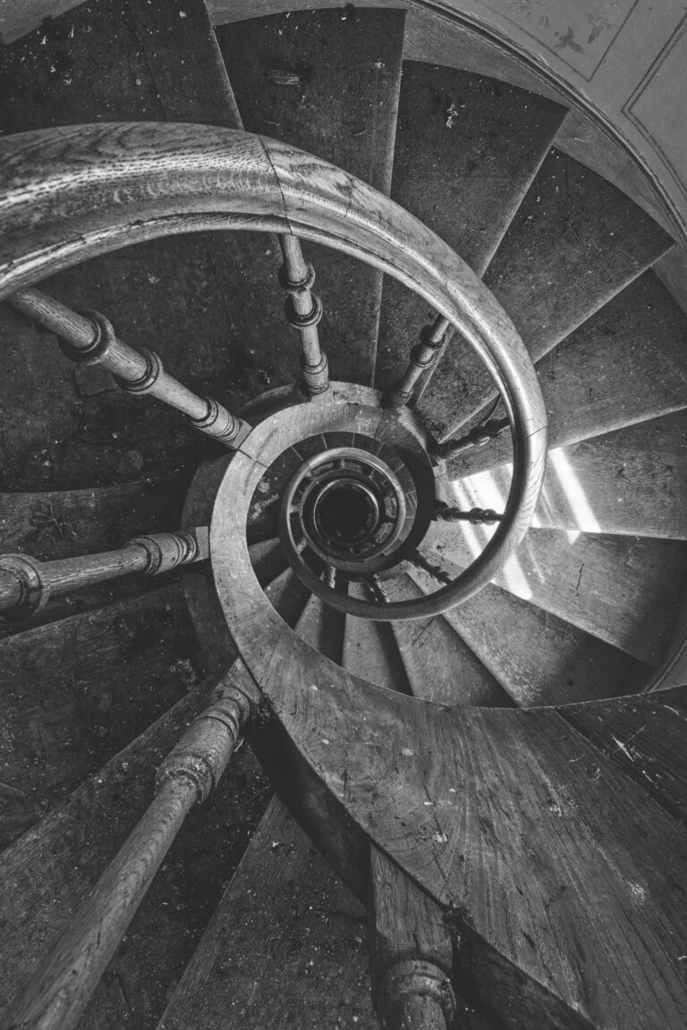 Maison des Plantes, Wendeltreppe