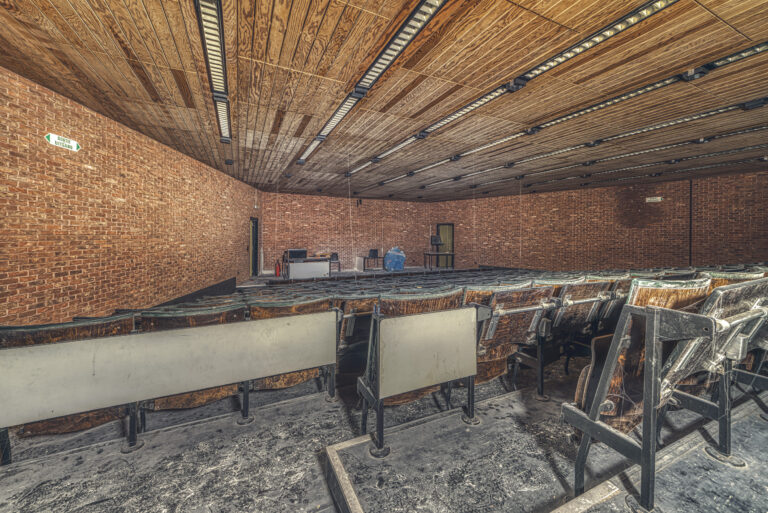 Biotech, Hörsaal von hinten